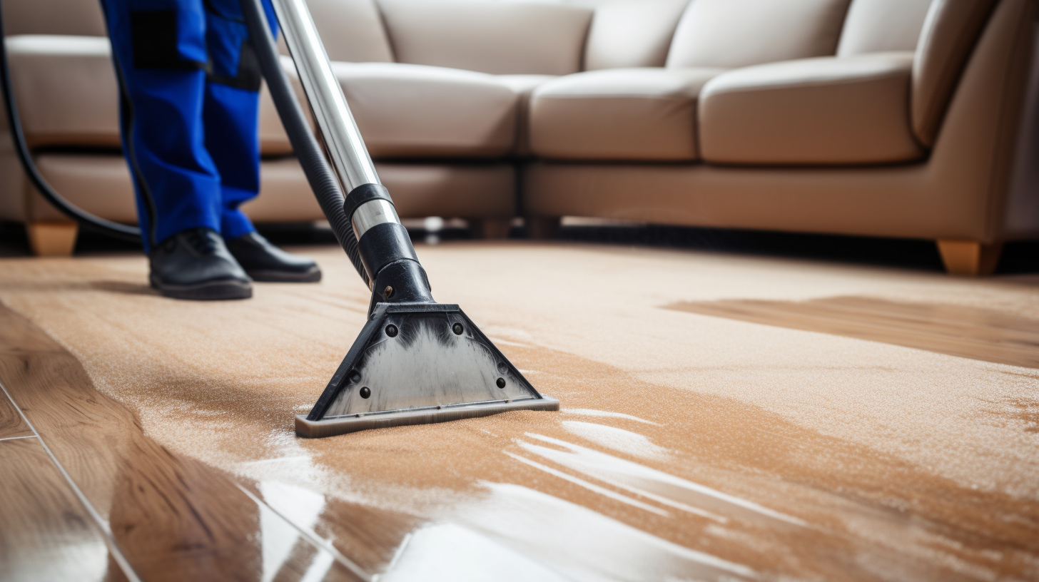 Water damage restoration equipment including air movers and dehumidifiers used in Marietta, GA.