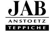 Logo for JAB Anstoetz Teppiche, with 