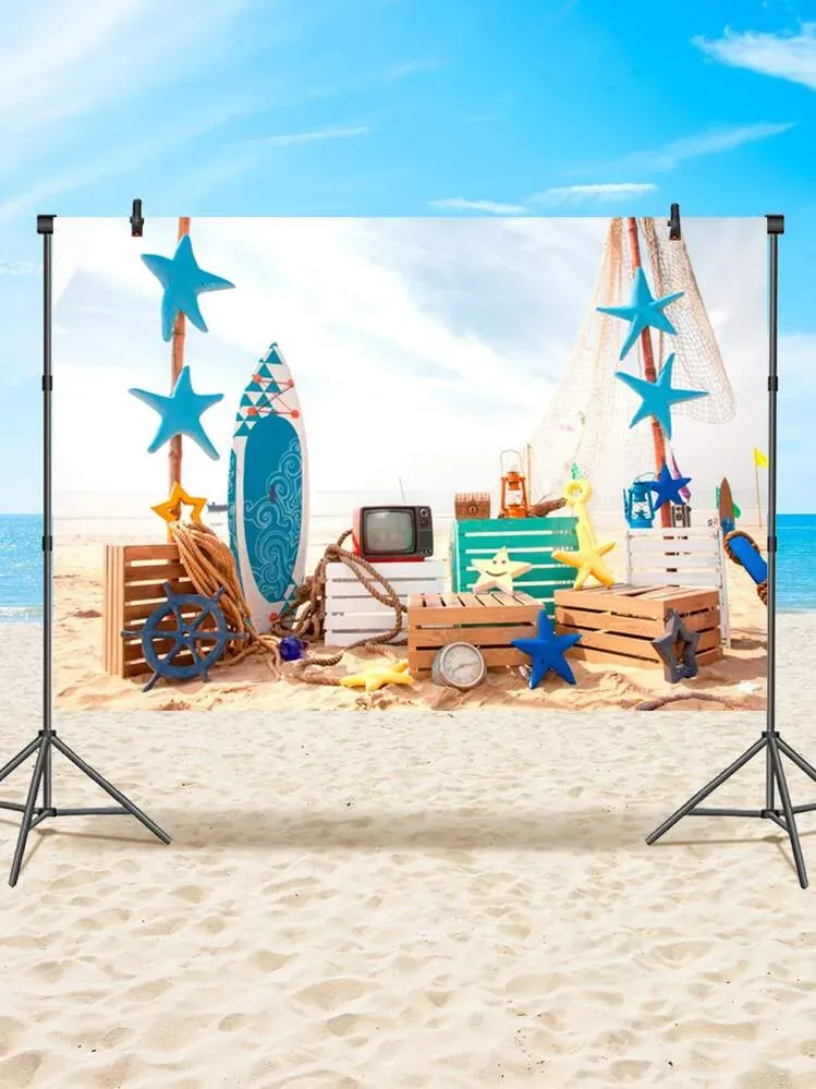 photo kiosk of beach