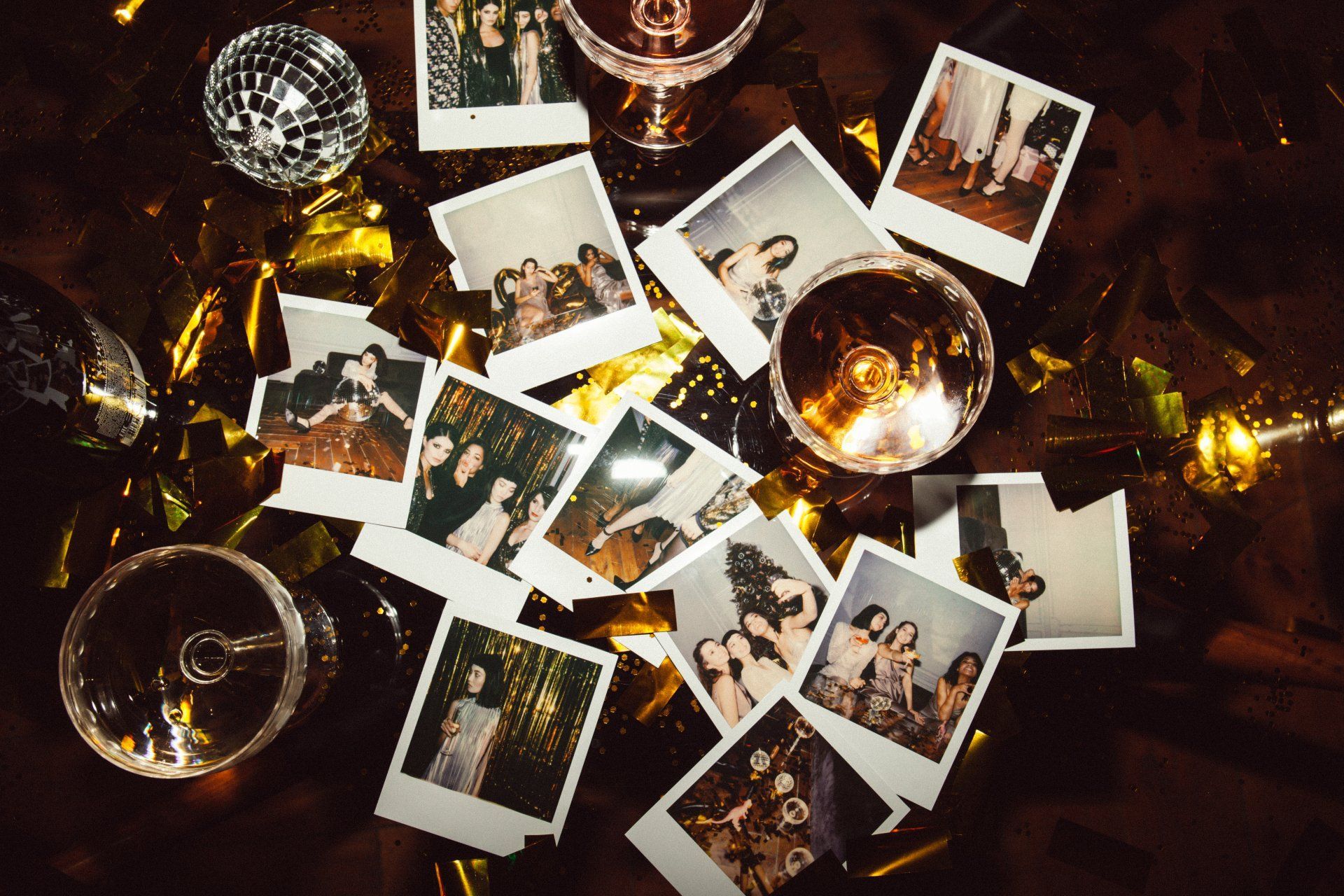 an image of polaroids