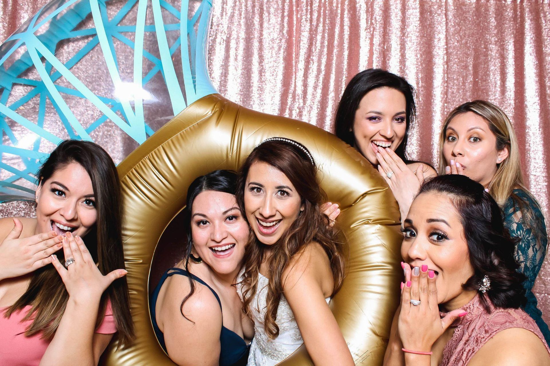 friends in photobooth rentals