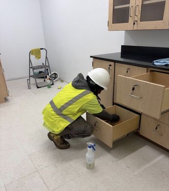 Legally Clean Post-Construction cleaning of a school 2