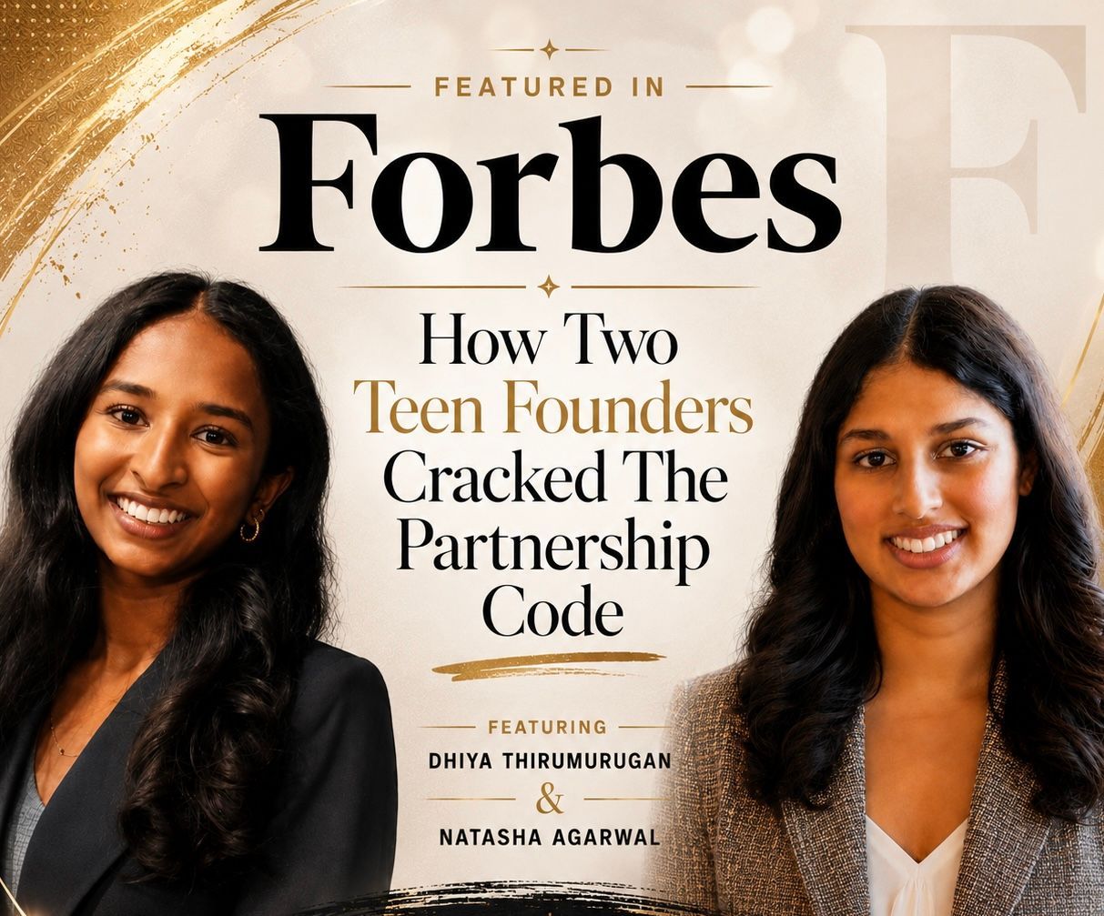 Forbes - How Two Teen Founders Cracked The Partnership Code