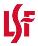 Red stylized logo: 