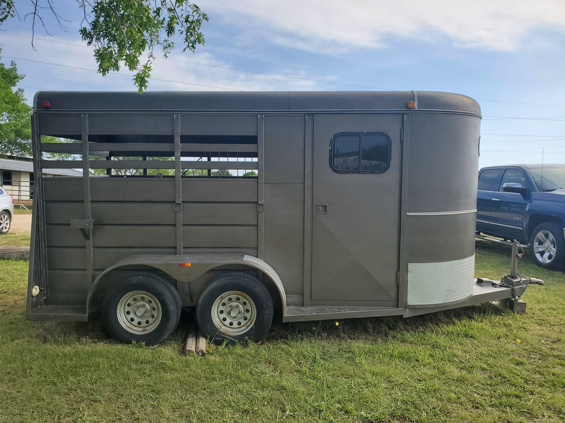 Wiring and brake controller repair on a trailer