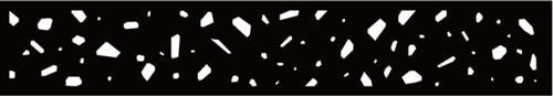 Un fond noir avec des points blancs dessus.