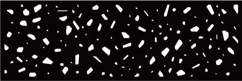 Un fond noir avec des points blancs dessus