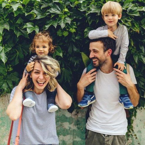 A happy family