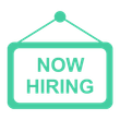 Now Hiring Sign Icon