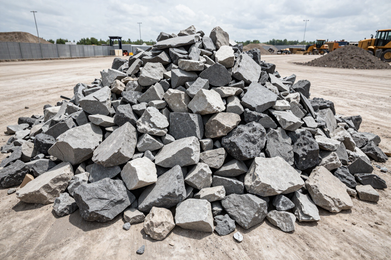 Triturados, cascajillos, gravas y gravilla para base, relleno estructural y obras de pavimento.
