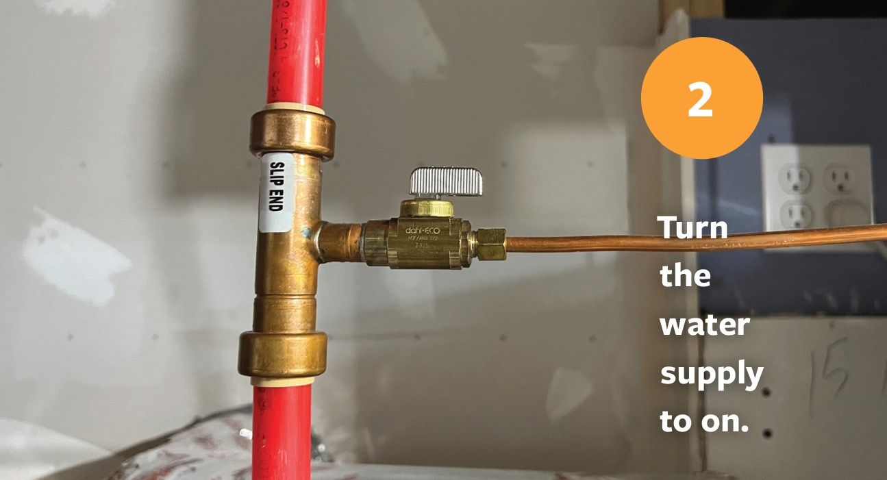 open water valve