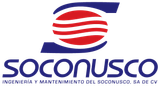 A logo for soconusco ingenieria y mantenimiento del soconusco sa de cv