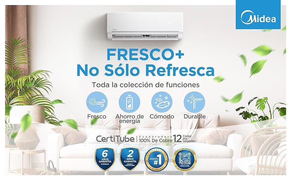 Promocional de Certitube de la marca Midea.