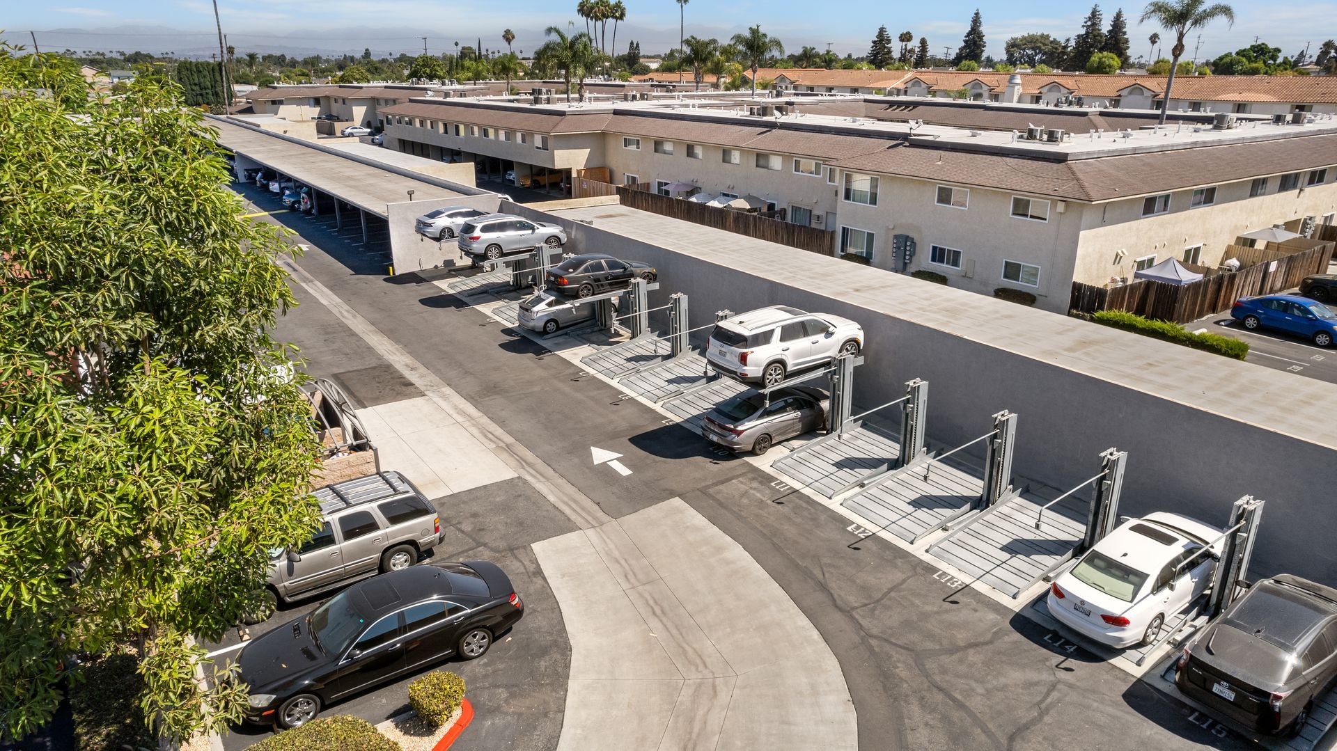 overhead of parking