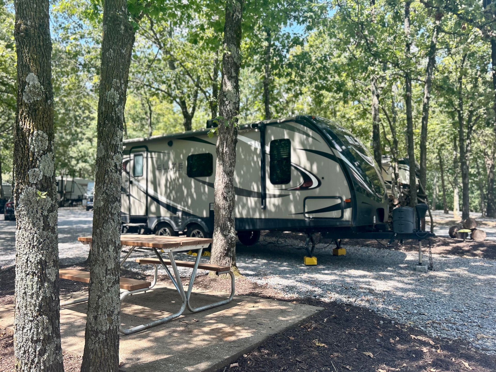 Full hook-up RV sites near Siloam Springs Arkansas