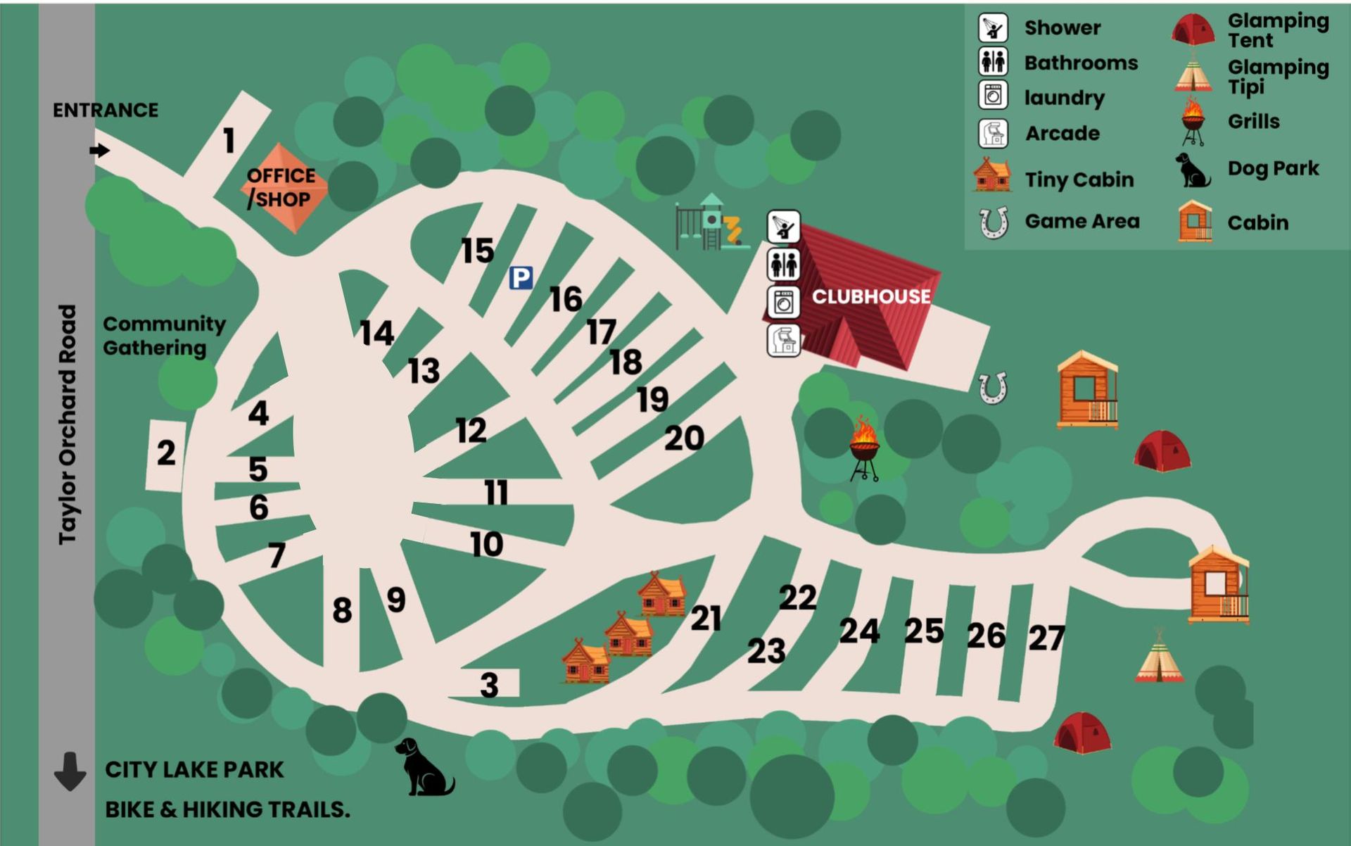 RV Park in Northwest Arkansas