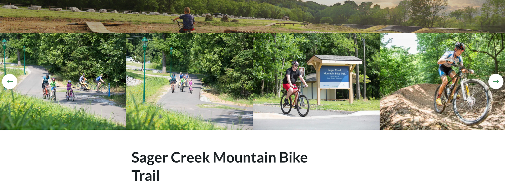 RV park in Northwest Arkansas