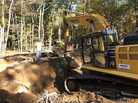 Septic Mound Install