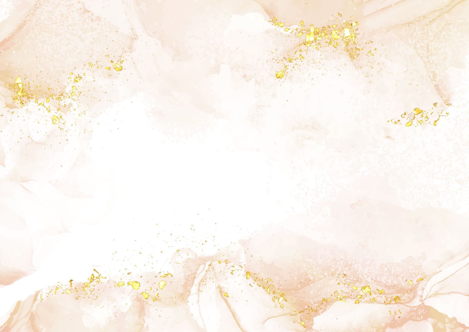 Fondo de mármol blanco con vetas doradas suaves y sutiles toques de brillo.