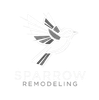 Sparrow Remodeling logo: stylized white bird in flight with gray accents, below text