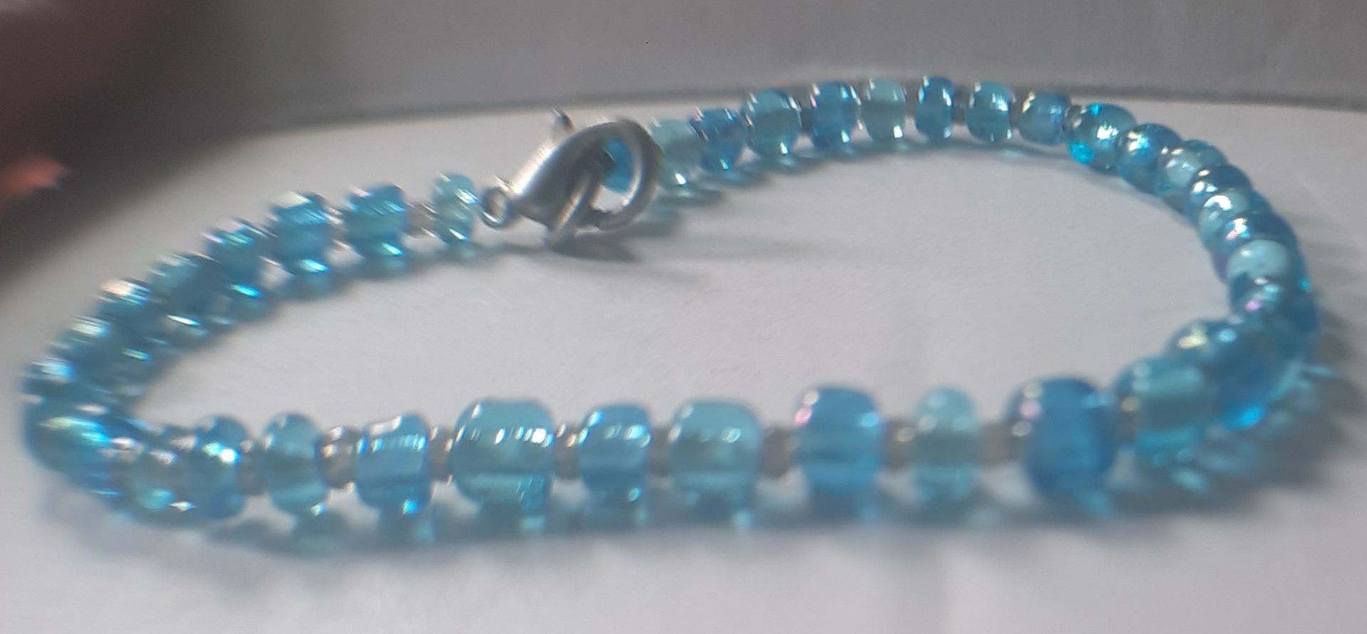 Armband blauw