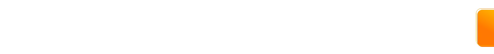 White horizontal bar with a small orange tab at the top right