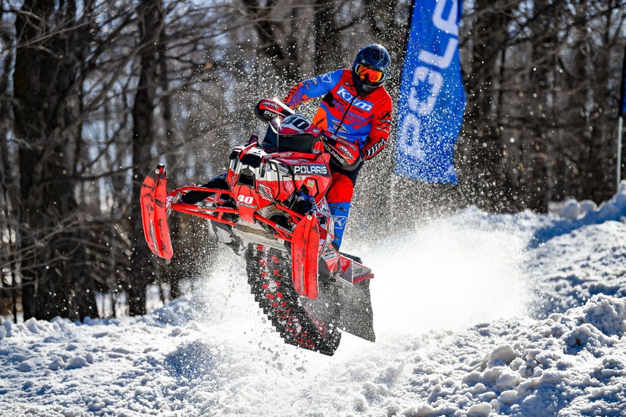 Polaris at SnowCross with Walker Evans Shocks