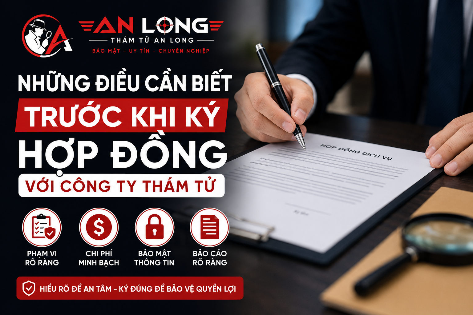 Những Điều Cần Biết Trước Khi Ký Hợp Đồng Thám Tử