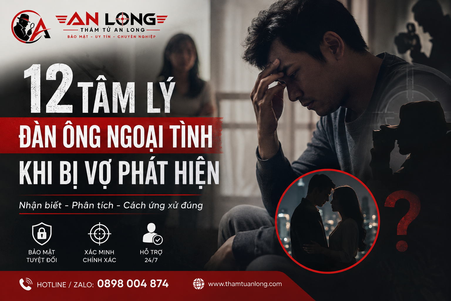 Tâm Lý Đàn Ông Ngoại Tình Khi Bị Vợ Phát Hiện: 12 Phản Ứng