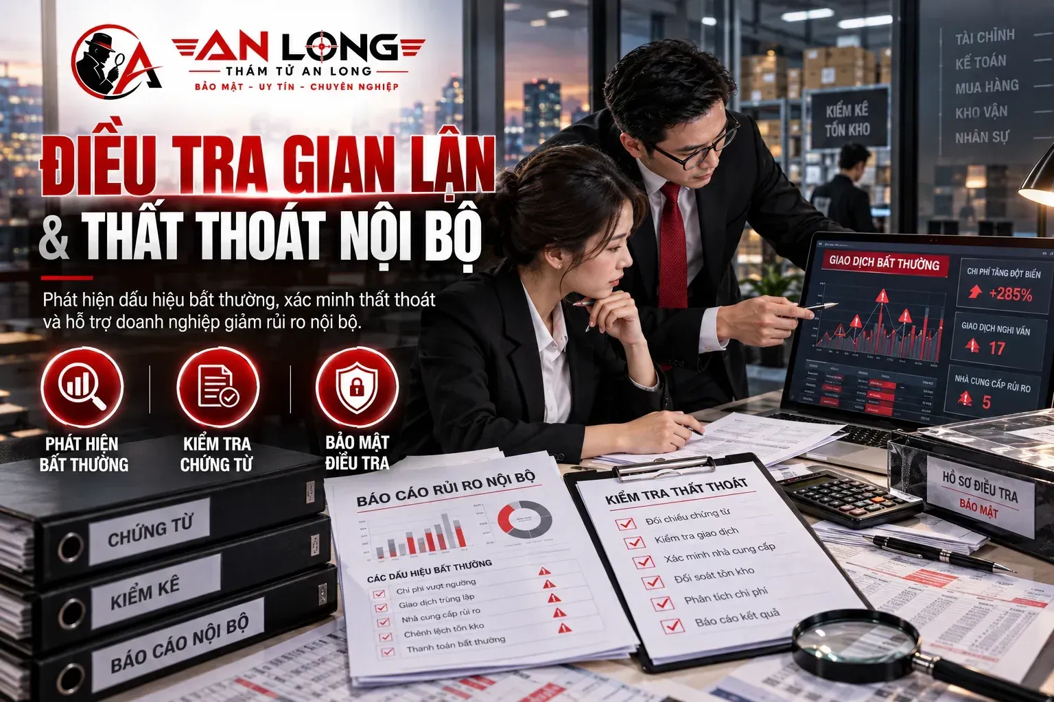 Điều tra gian lận & thất thoát nội bộ