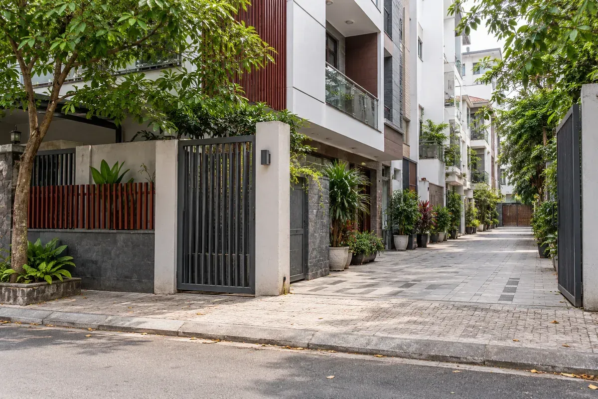 Khu nhà ở đô thị minh họa việc kiểm tra lại địa chỉ cũ của người vay tiền. Khu nhà ở đô thị minh họa việc kiểm tra lại địa chỉ cũ của người vay tiền.