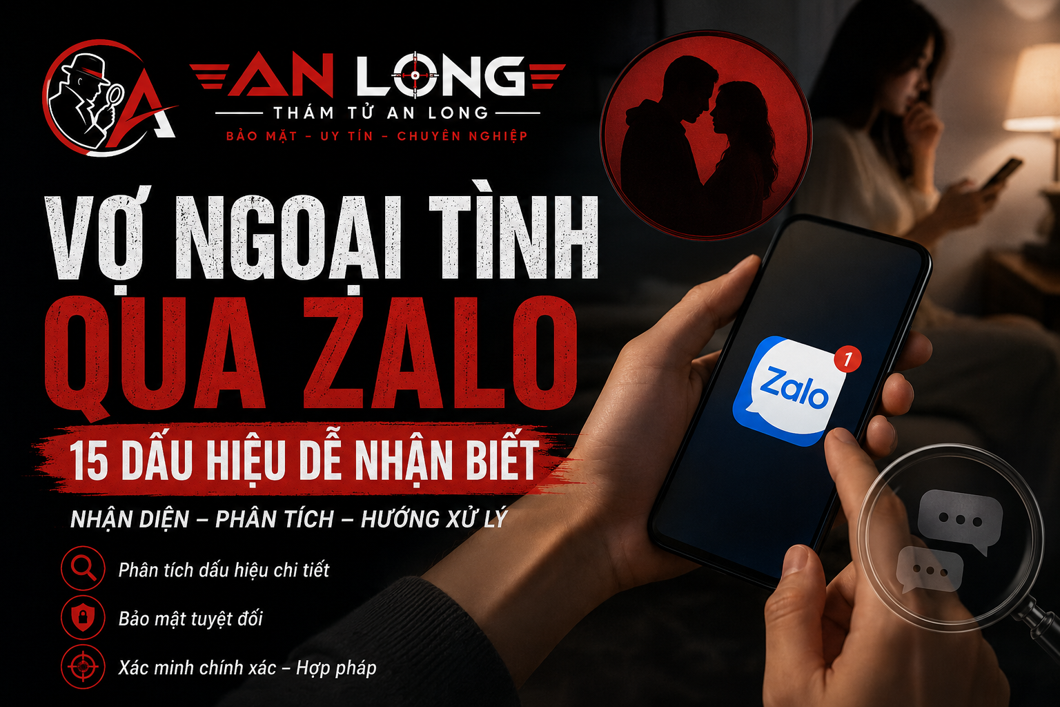 Vợ Ngoại Tình Qua Zalo: 15 Dấu Hiệu Dễ Nhận Biết