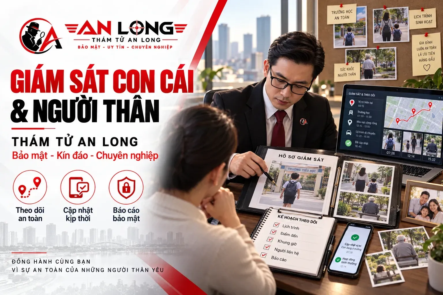 Giám sát con cái & người thân