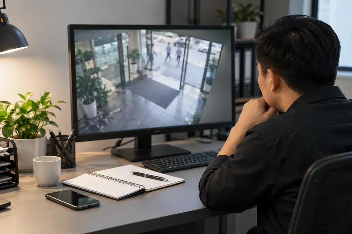 Kiểm tra camera thuộc quyền quản lý để xác định thời điểm cuối người thân xuất hiện Kiểm tra camera thuộc quyền quản lý để xác định thời điểm cuối người thân xuất hiện
