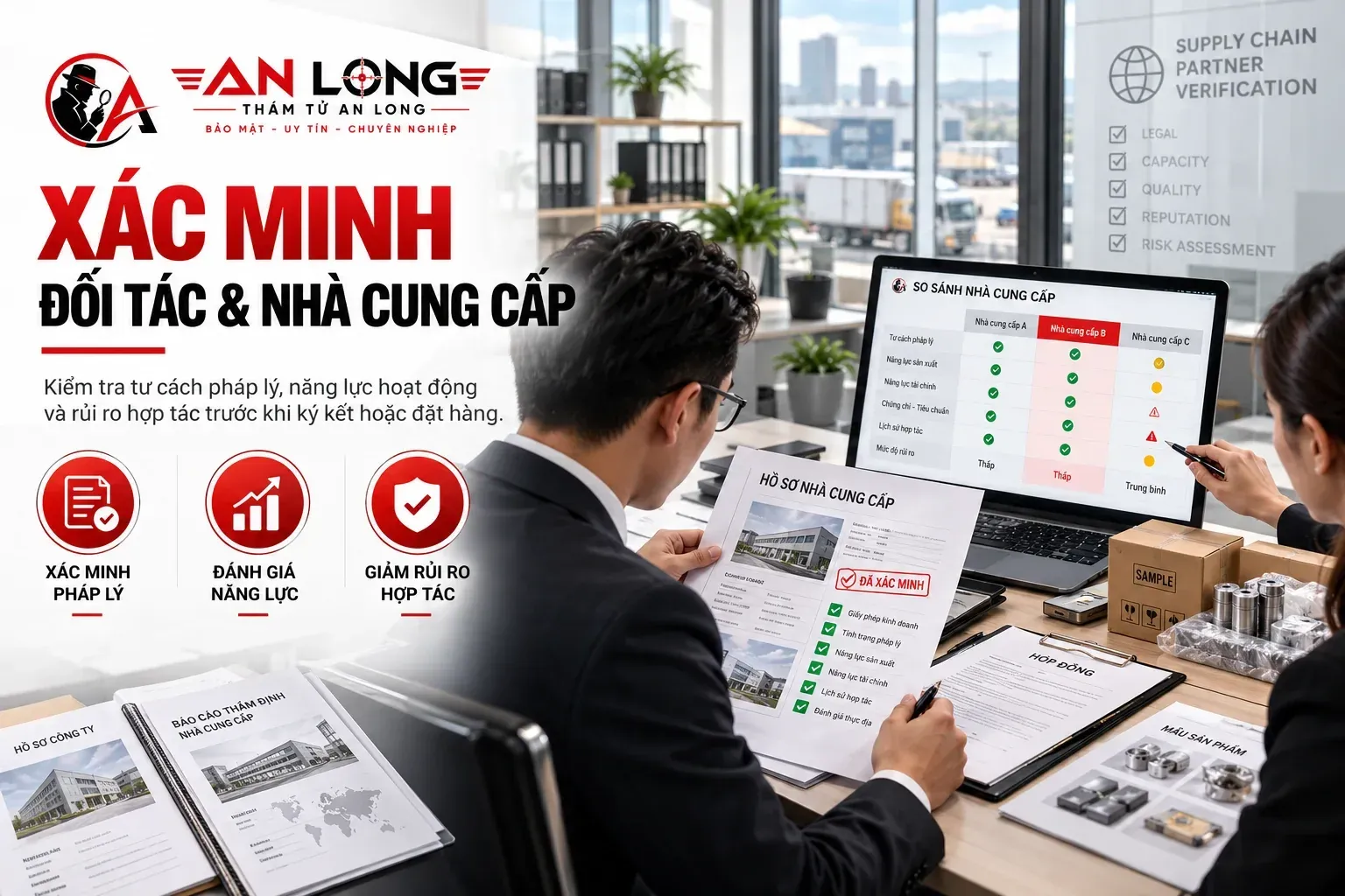 Xác minh đối tác & nhà cung cấp