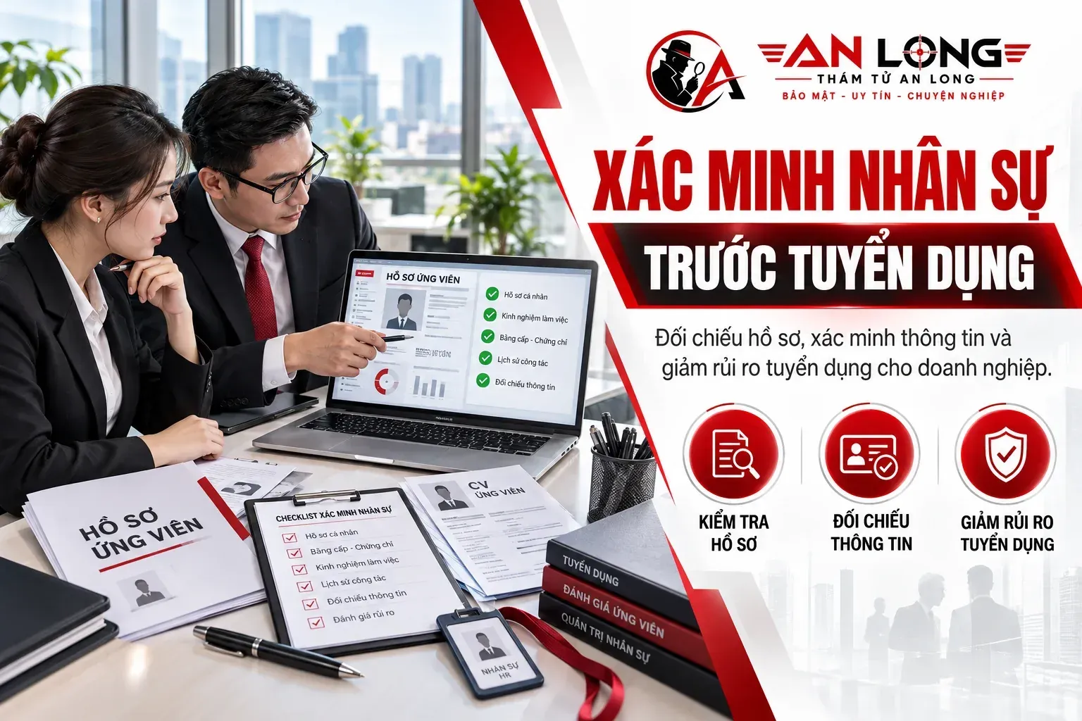Xác minh nhân sự trước tuyển dụng
