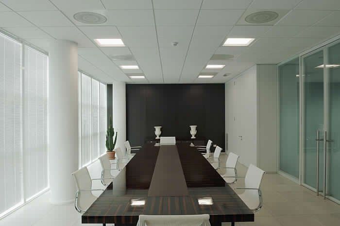 impianto luci sala riunioni