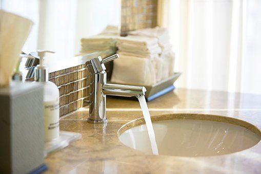 Running tap water — Indianapolis, IN — Gurney J. Bush