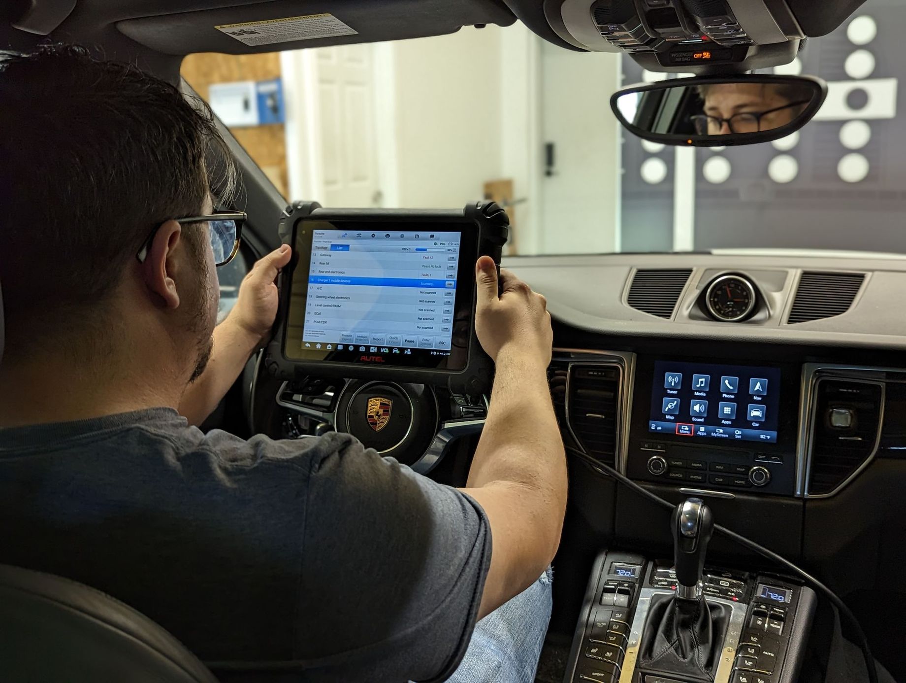 Dynamic Calibration for ADAS features for the forward-facing camera on a vehicle
