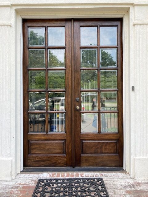 Stylish Wood Door | Mid South Door Refinishing Nashville, TN