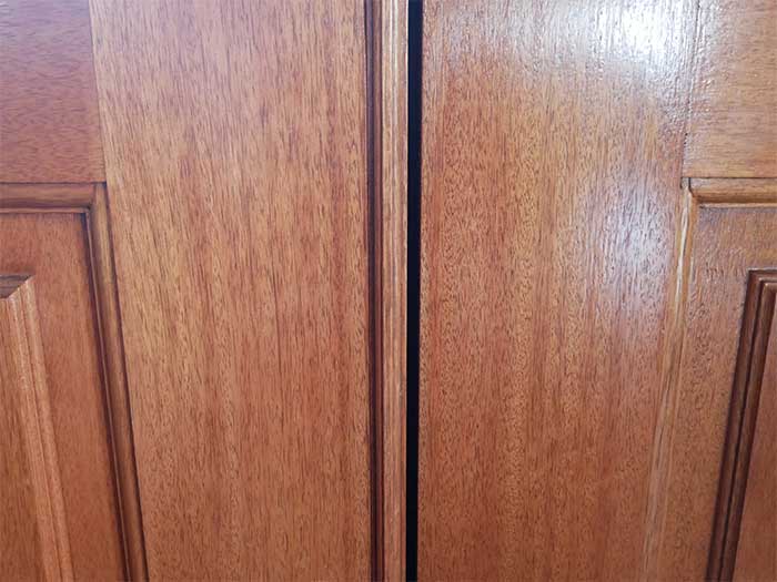 Dog Scratches Front Doors After | Mid South Door Refinishing Nashville, TN
