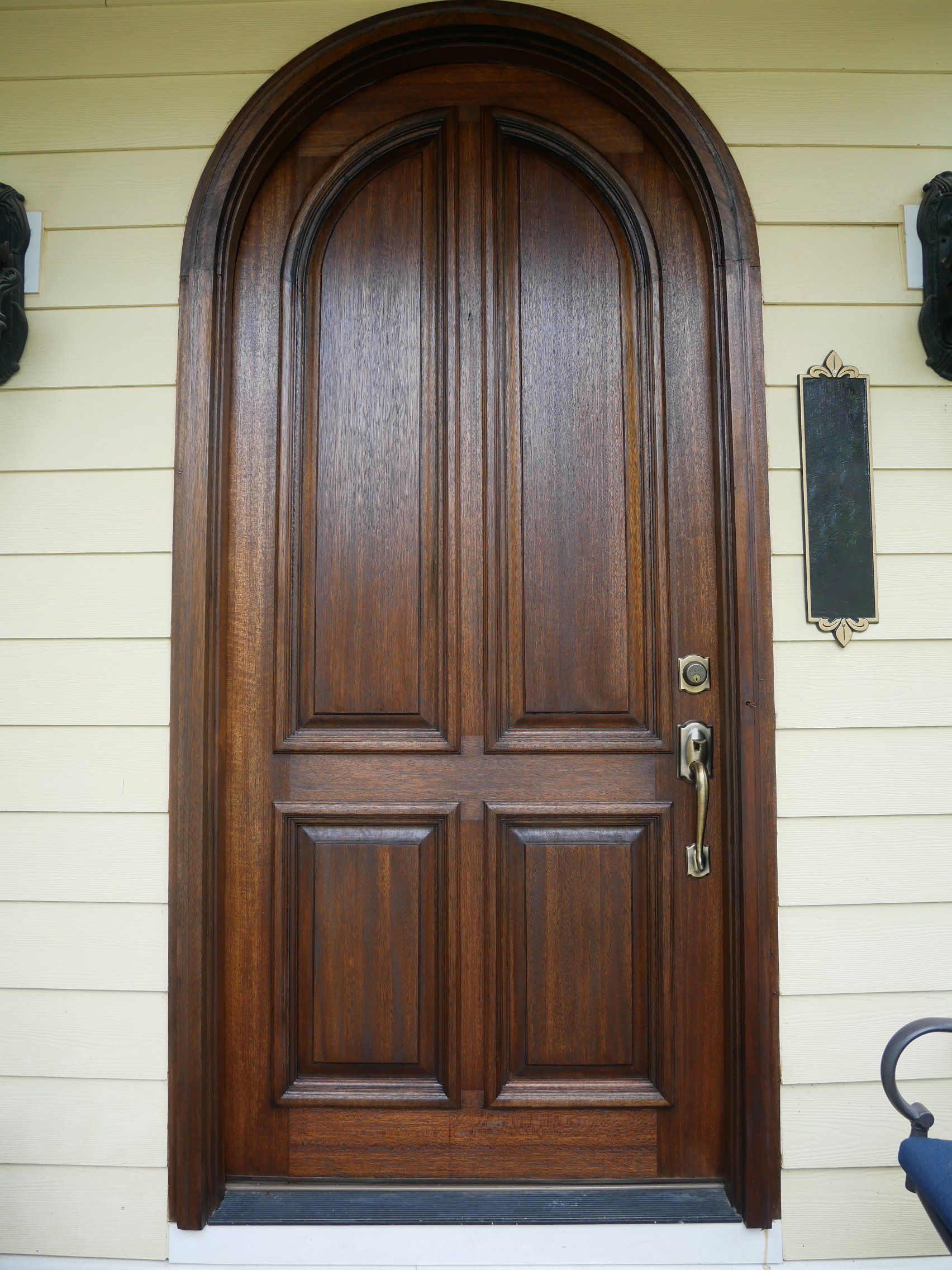 Wood Doors After | Mid South Door Refinishing Nashville, TN