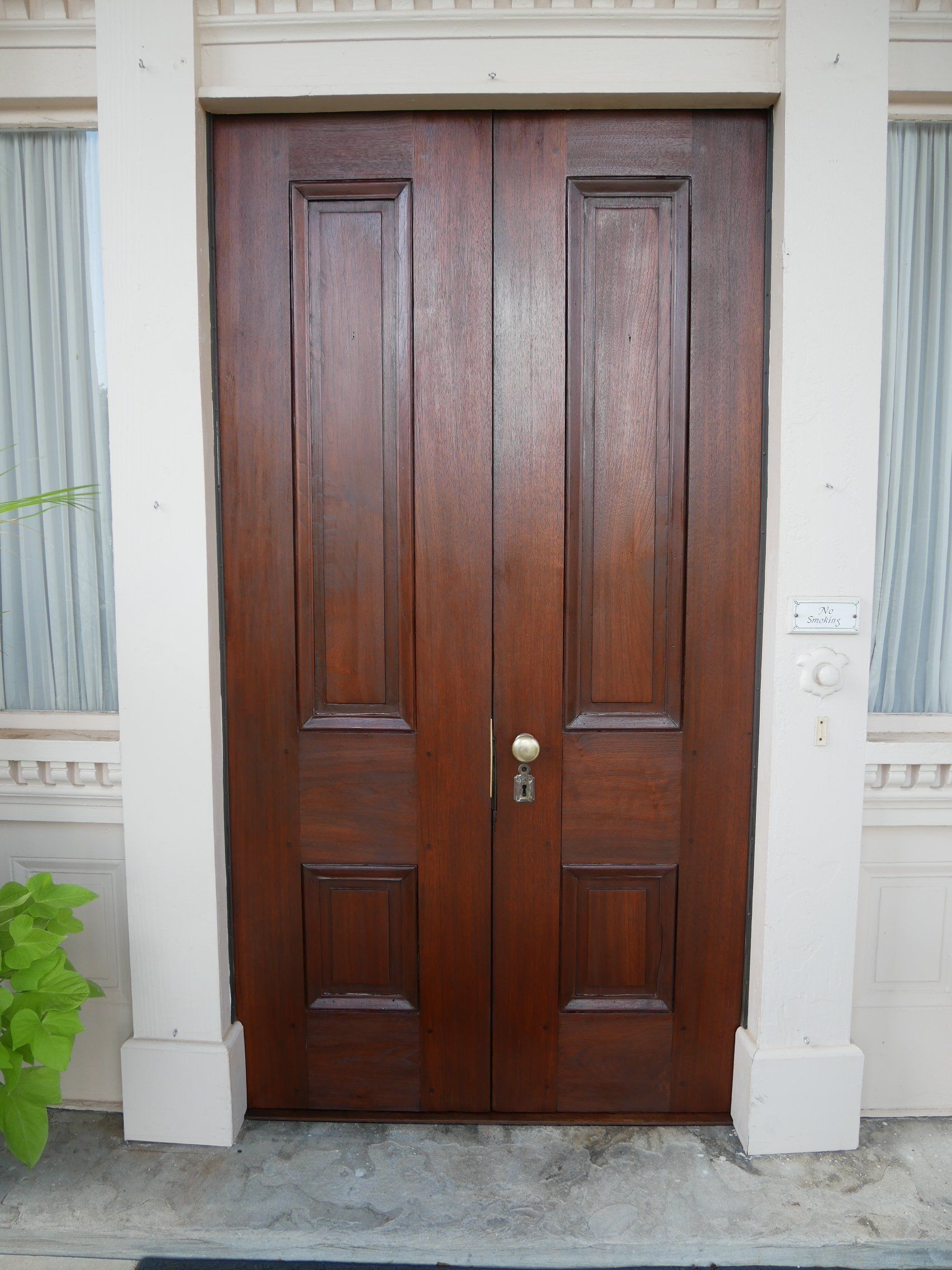 Restoration of 170 Year Old Door After | Mid South Door Refinishing Nashville, TN