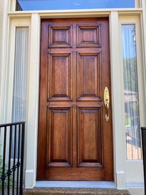 After Door Restoration | Mid South Door Refinishing Nashville, TN