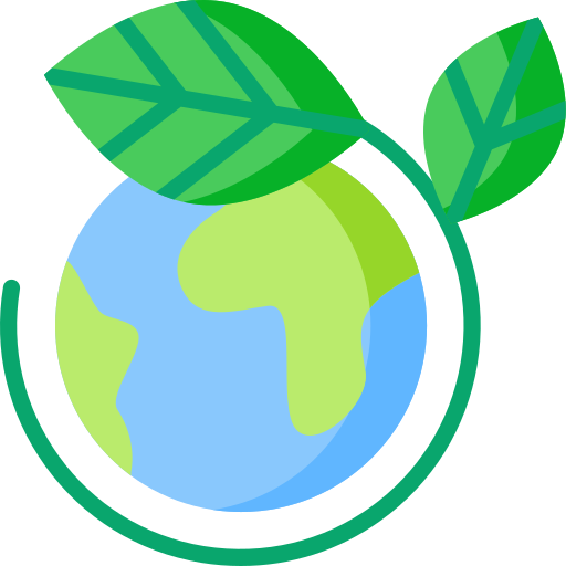 Logo 100 % biodégradable indiquant que la laine se décompose naturellement et nourrit le sol.