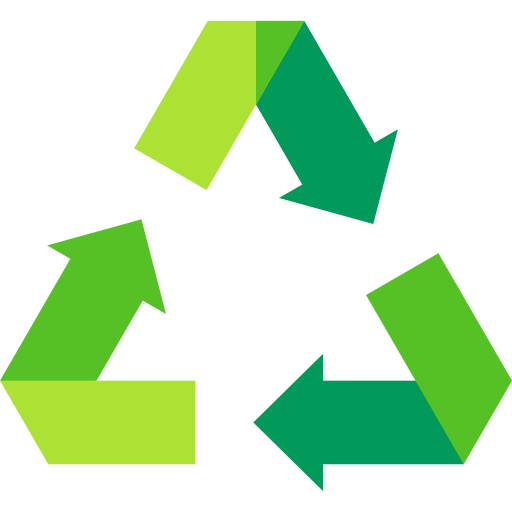 Logo 100 % renouvelable indiquant que la laine pousse naturellement chaque année.
