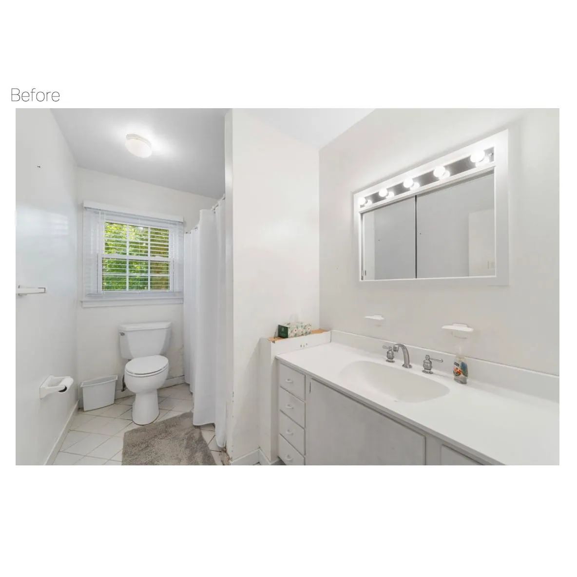 White bathroom