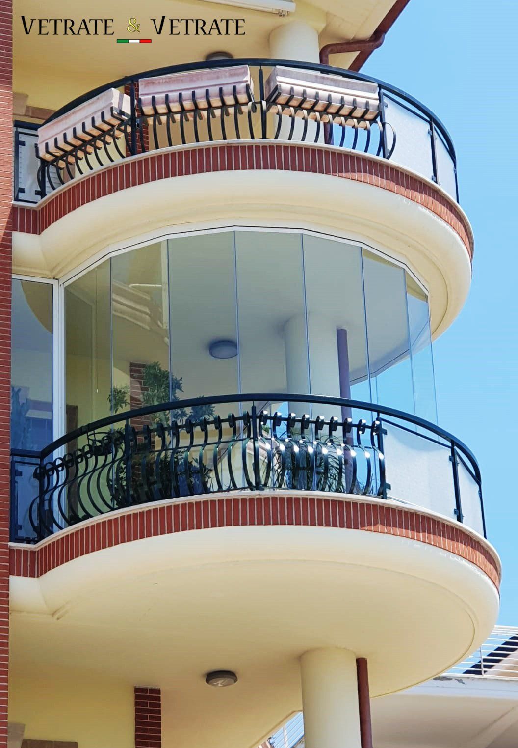 Vetrate a pacchetto curve
