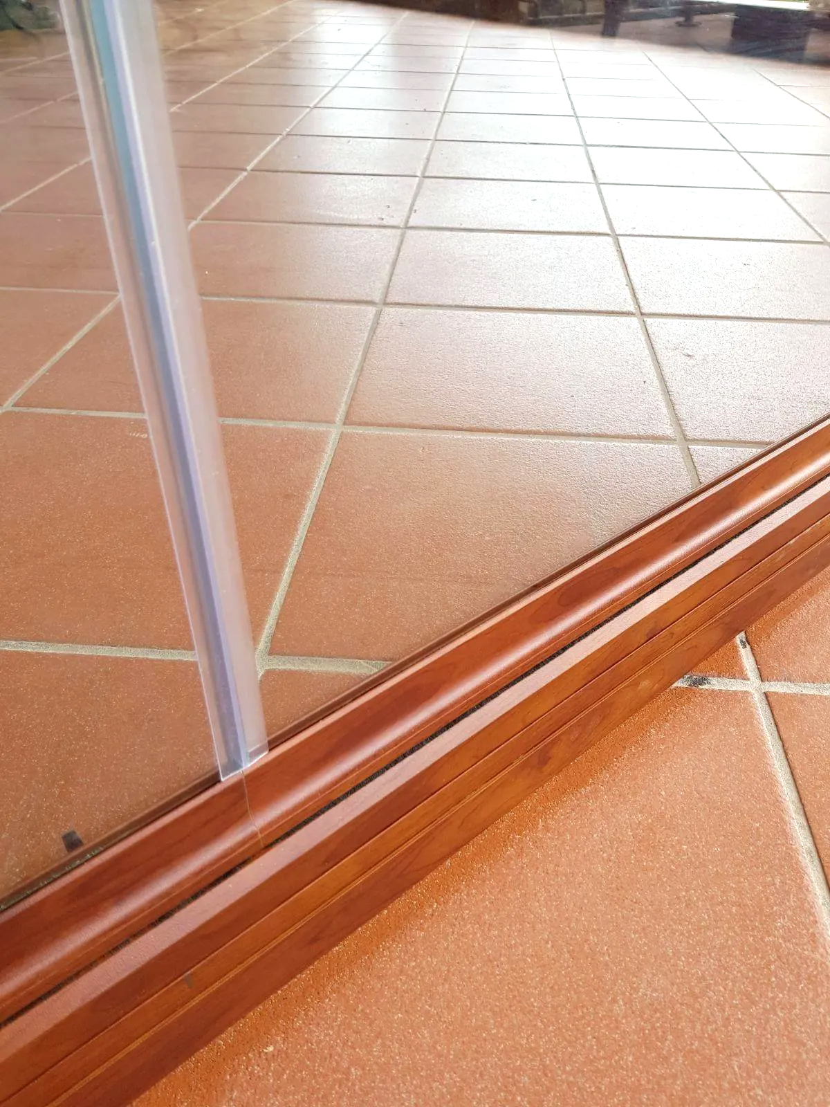 Vetrate effetto legno