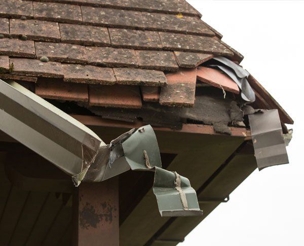 Storm Damage 2 — Canton, GA — Four Seasons Roofing & Repair Inc